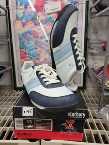 Starbury Bowery Casual Shoes Navy Blue, Light Blue, & White 21767 Men's Size 13 - Picture 1 of 5