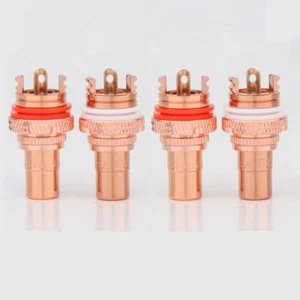 8pcs RCA Female Terminal Plug Jack RCA Socket for HIFI Audio Video Connector DIY - Picture 1 of 19