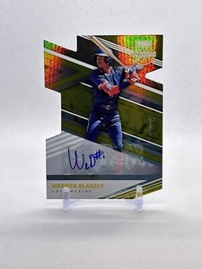 Werner Blakely 2020 Panini Elite Extra Edition #118 Aspirations Die-Cut Auto /24