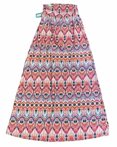 New Maurices Skirt Size XS Colorful Print Long Length Pull on Style 35.5" - Picture 1 of 9