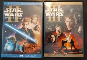 Star Wars Attack Of The Clones Dvds - Picture 1 of 11