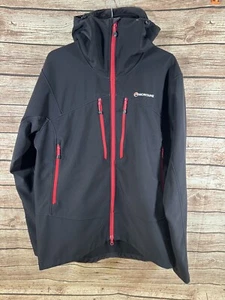 MONTANE DYNO XT Men's Black Softshell Jacket UK L LIGHTLY USED - Picture 1 of 6