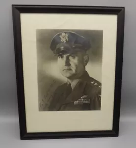Generalleutnant Ira C. Eaker signiertes & beschriftetes Foto an Bruder von James Webb USAF - Bild 1 von 10