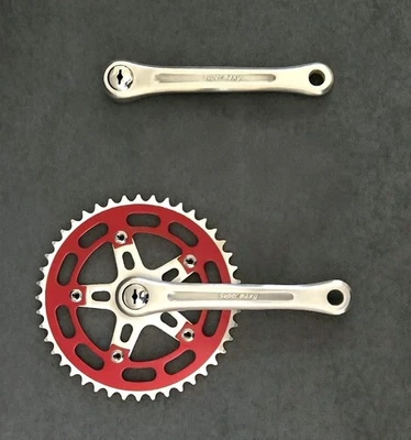 Old Sugino Super Maxy Cross Cranks BMX GT Diamondback Kuwahara Mongoose Redline  Foto 1 de 3
