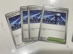Juego de cartas coleccionables Pokémon Team Rocket's Watchtower 180/182 SV10 Destined Rivals 4x - Imagen 1 de 1