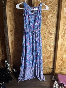 NWT Lily Pulitzer Target Girls Paisley Tier Maxi Dress Lg 20th Anniversary - Picture 1 of 6