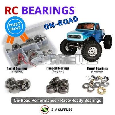 RCScrewZ Metal Shielded Bearings rer080b for Redcat Ascent Crawler/Fusion | SET - Image 1 of 4