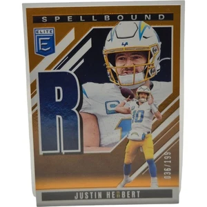 Tarjeta coleccionable deportiva Panini Elite 2025 Spellbound Justin Herbert 036/199 NFL - Imagen 1 de 2