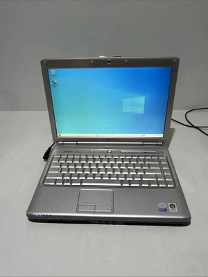 Dell Inspiron 1420 14" Laptop Core 2 Duo T5450 2gb Ram 250gb HDD Windows 10 Home - Image 1 of 4