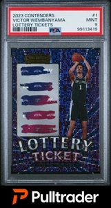 Boleto de lotería Victor Wembanyama Panini Contenders 2023-24 PSA 9 - Imagen 1 de 2