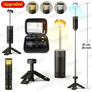 Outdoor Camping LED Telescopic Flashlight Nuts Multifunctional Rechargeable New - Picture 1 of 14