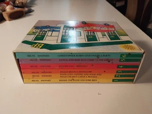 Vintage WINNIE THE POOH Complete 6 Mini Book Set 1990 Promo BP Gas Station - Picture 1 of 3
