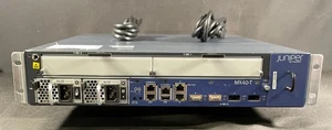 Juniper CHAS-MX40-T-S-A Router Chassis w/2x AC -Same Day Shipping - Picture 1 of 5