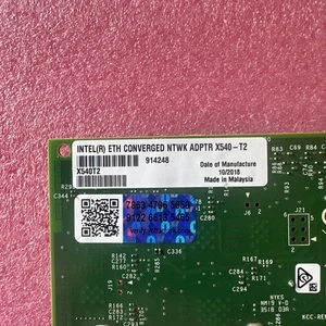 Genuine Intel X540-T2 2-Port RJ45 PCIe 10Gbps Ethernet Network Card✅No Bracket - Picture 1 of 5