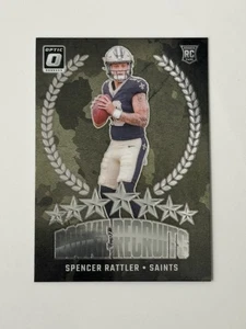 2024 Panini Donruss Optic - Rookie Recruits Spencer Rattler #19 (RC) - Picture 1 of 2