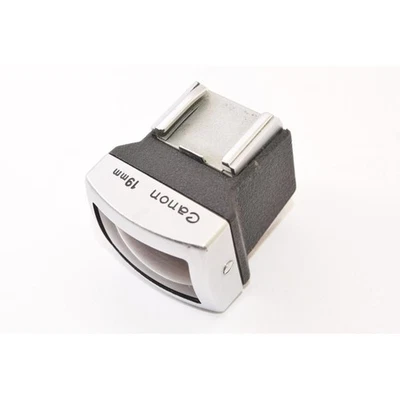 Canon 19mm Finder Japan Camera Viewfinder Used For Canon Vintage Accessory - Image 1 of 4
