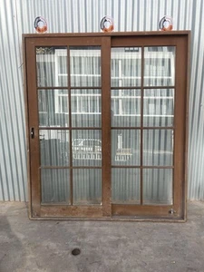 Solid Timber Sliding Door W/ Frame - 1810w X 2105h X 45d - Picture 1 of 8