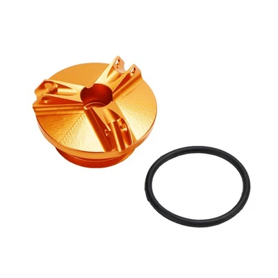 Bouchon remplissage d'huile orange pour Yamaha R1 R6 R3 MT-03 MT-07 FZ1 FZ6 FZ8' - Photo 1/4