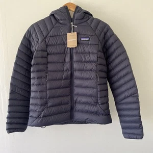 NWT Patagonia Women's Down Sweater Hoody Smolder Blue Size Small FA24 84712 NEW - Picture 1 of 4