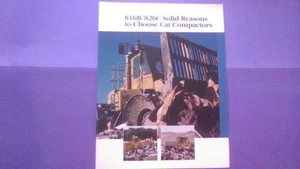 Caterpillar 816B 826C Compactor SALES BROCHURE - Bild 1 von 3