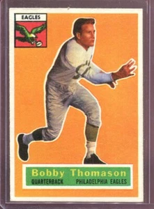 1956 Topps Football # 100 Bobby Thomason NM Near Mint - Picture 1 of 2