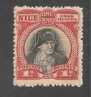 Niue #61 (A25) VF MNH - 1933 1p Captain James Cook 