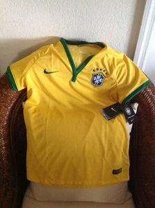 CAMISETA DE FUTBOL LOCAL NIKE BRASIL CBF 2013/2014 NUEVA CON ETIQUETAS TALLA XL para mujer - Imagen 1 de 8