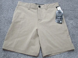 Volcom Youths Shorts 14 L7 in Chino Beige Casual New - Picture 1 of 22