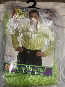 Disco Mania Velvet Disco Shirt Costume Cosplay Adult Small - Picture 1 of 2
