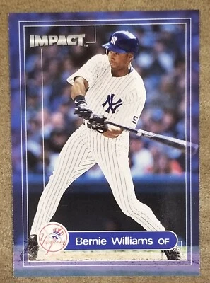 2000 Fleer Impact Baseball #4 Bernie Williams, New York Yankees - Image 1 of 2