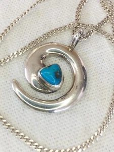 SouthWestern Sterling "signiert LD Sterling" Halskette 20" lang, 8,1 g. - Bild 1 von 7