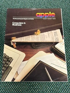 Vtg. 1979 Apple The Personal Computer Magazine Vol. 1 #2 Computers In Business - Afbeelding 1 van 9
