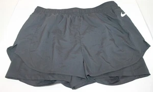Nike Dri-Fit Flex Black Women's Running Shorts Large BNWT Sport Standard Fit - Picture 1 of 7