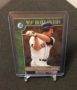 Wade Boggs MLB Draft History 2017 Bowman Chrome MLBD-WB Boston Red Sox - Picture 1 of 2