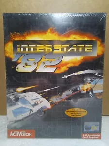 Interstate '82 PC Big Box, NEW Factory Sealed! VGA Ready! RARE-Vintage-RETRO! - Picture 1 of 9