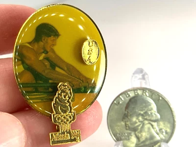 Olympic Memorabilia Atlanta 1996 Limited 357 of 2500 Vintage Tack Pin T-2447 - Image 1 of 2