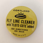 Cortland Fly Fishing Line Cleaner With Added "Flote-Cote" In Tin Fisherman