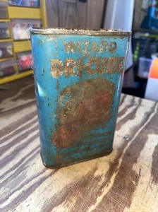 Vintage Wizard Dri-Cube Ice In Cans Tin Refreeze 6”H X 3 1/2” W. Full Tin - Picture 1 of 6