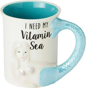Our Name is Mud - geformte Vitamin Meerjungfrau Tasse - Bild 1 von 2