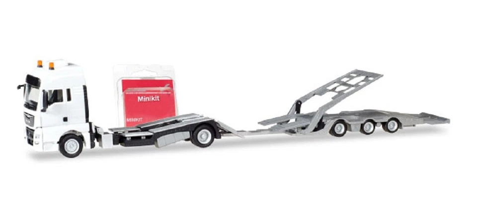 Herpa 013529 HO MINIKIT - Man TGX XXL Truck--trailer