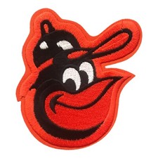 1966 BALTIMORE ORIOLES OFFICIAL MLB BASEBALL THROWBACK PATCH WILLABEE NO CARD
