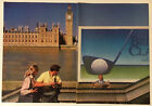 Big Ben London Aparaty Ricoh 1988 Vintage Druk Reklama Dwie strony 16x11 cali