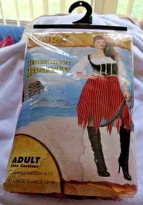 Brand New Buccaneer Beauty Women's Costume Set By Spirit Adult Large 12-16 - Picture 1 of 3