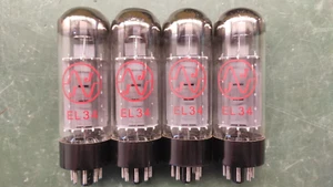 JJ EL34 vacuum tubes. Maximatcher tested and matched. - Bild 1 von 1