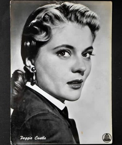peggie castle vera fotografia photo cartoline postcard anni 50 american actress - Picture 1 of 1