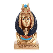 Egyptian Queen Head Resin Office Miniature Goddess Figure Table Decor
