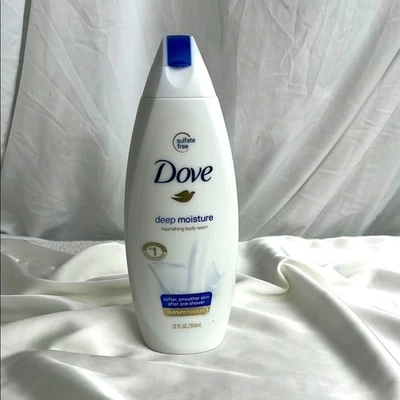 Jabón corporal nutritivo Dove Deep Moisture suave piel más suave 12 fl oz Foto 1 de 2