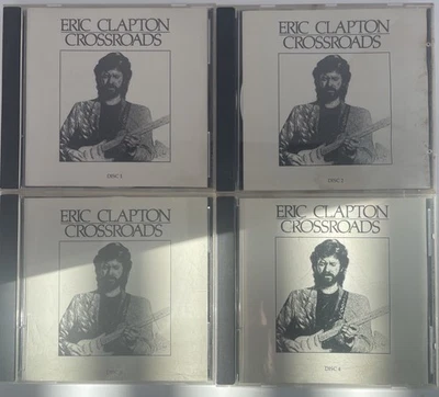 Eric Clapton Crossroads CD Set 4-Disc Collection (1988) - Image 1 of 4