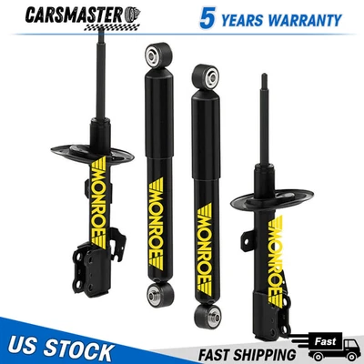 Front OE Monroe & Rear Strut Shock For 2010-2015 Lexus RX350/RX450H Lifetime Wa - Image 1 of 4