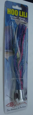 Приманка Boone 61105 Rigged 7 дюймов Hoolili синяя/серебристая - Изображение 1 из 3